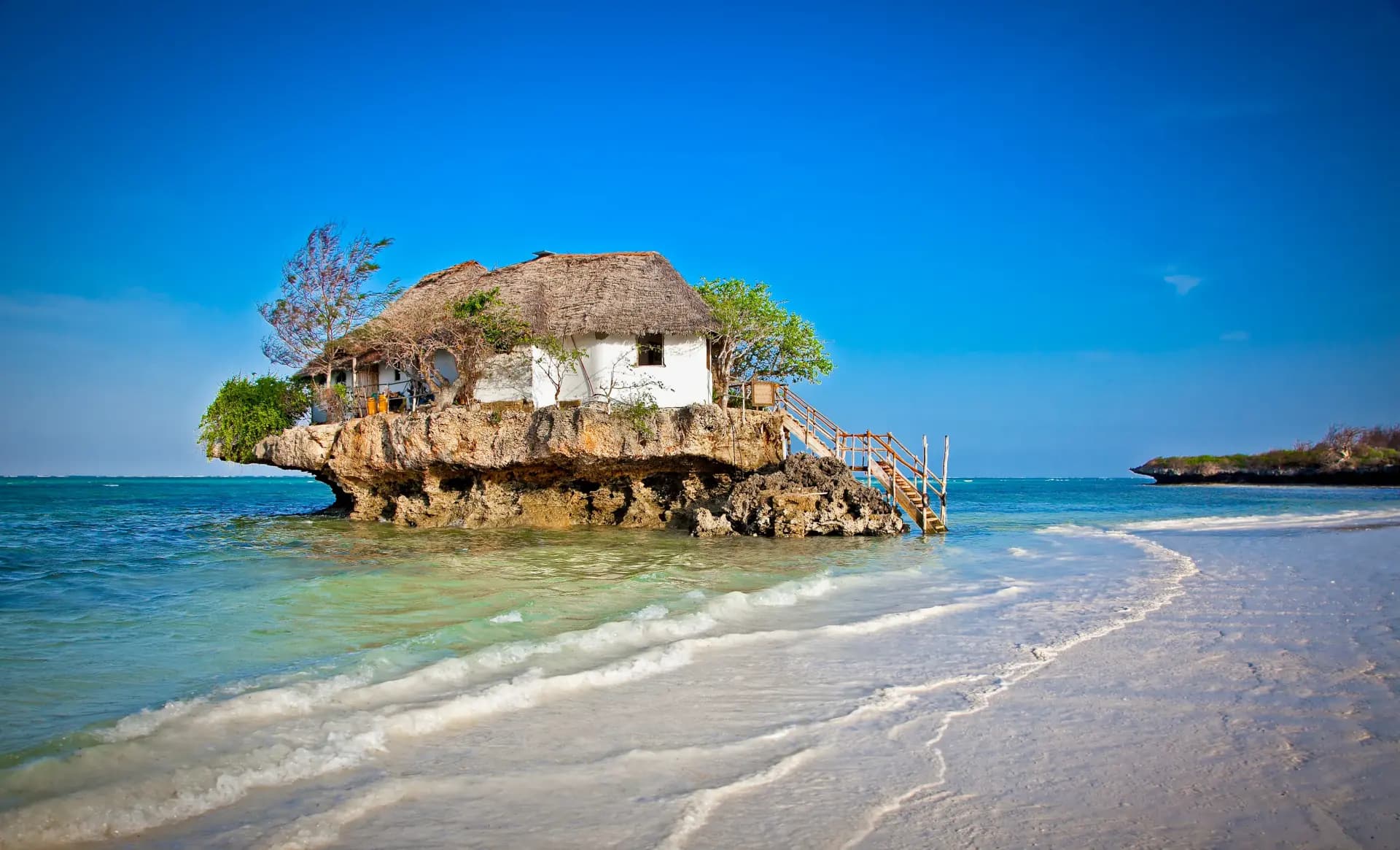 Zanzibar — The Rock Restaurant on the Indian Ocean